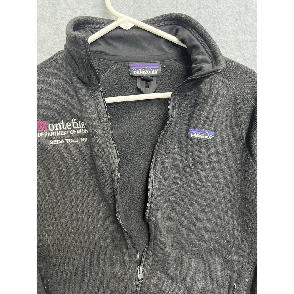 Patagonia Better Sweater Womens Small Gray Full Zip Fleece Jacket 255 Montefiore